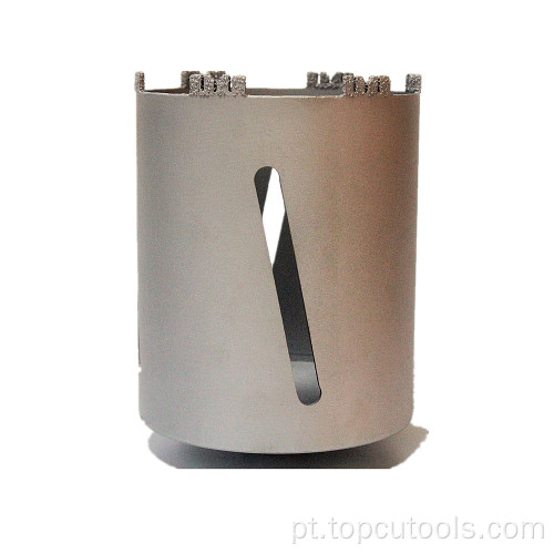 Pedra de perfuração Aspirado Brazed Diamond Core Broca